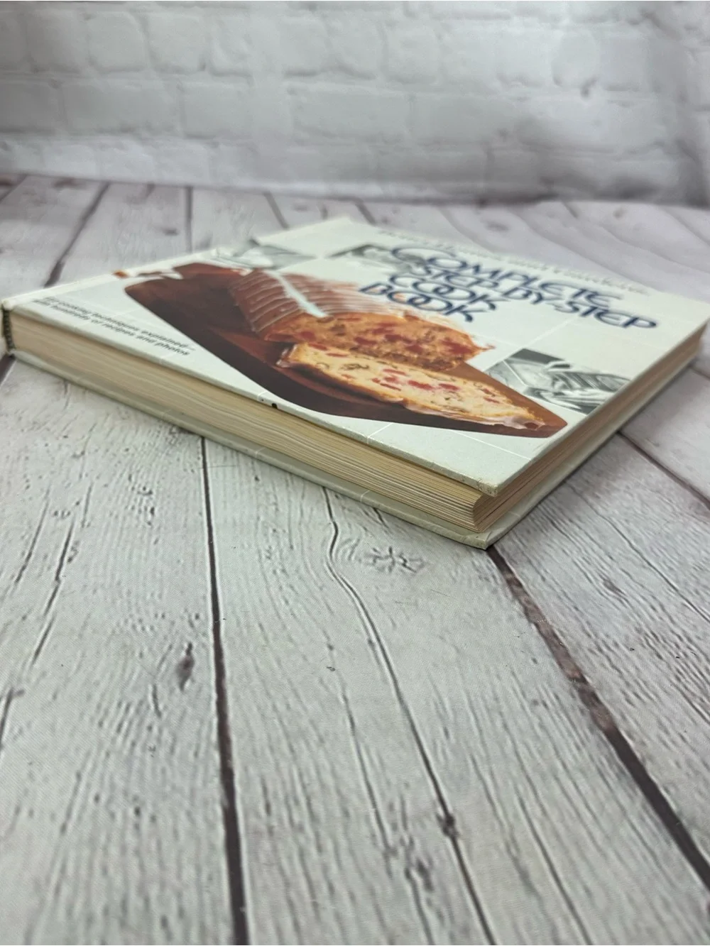 vtg 1981 Better Homes and Gardens Complete Step-By-Step Cook Book retro cottage